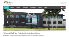 Desktop Screenshot of nedtax.nl
