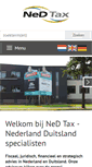 Mobile Screenshot of nedtax.nl